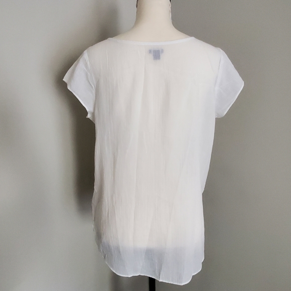 AERIE Cotton embroidered blouse - Picture 3 of 6